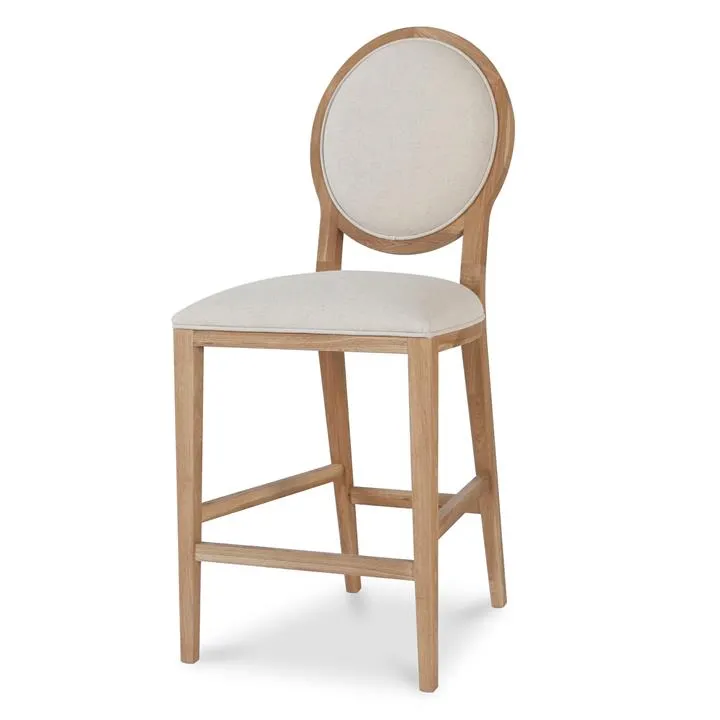 Set of 2 - Lula 65cm Bar Stool - Light Beige by Interior Secrets - AfterPay Available