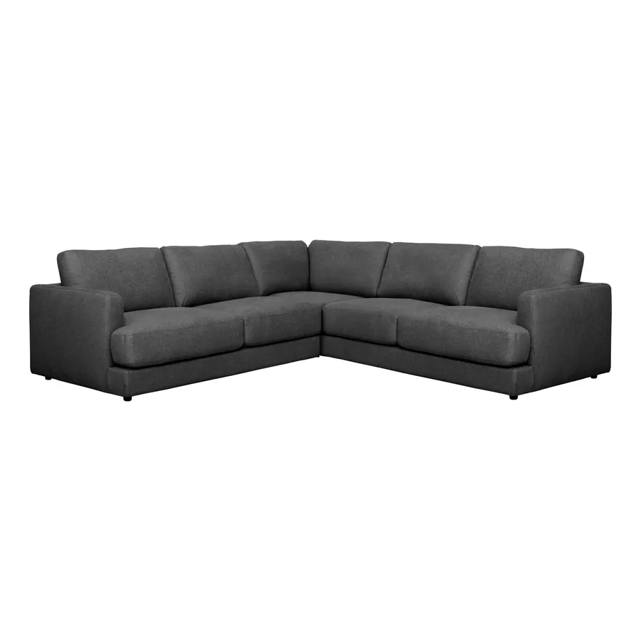 Temple Modular Sofa in Belfast Charcoal