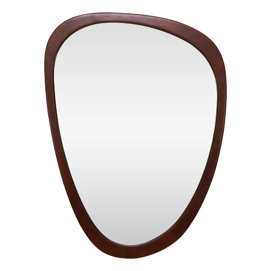Clara Mirror 75x100cm in Walnut