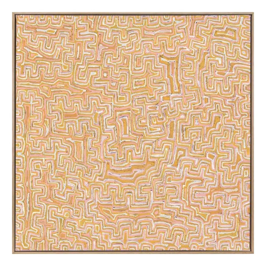 Lukarrara Box Framed Canvas in 123 x 123cm