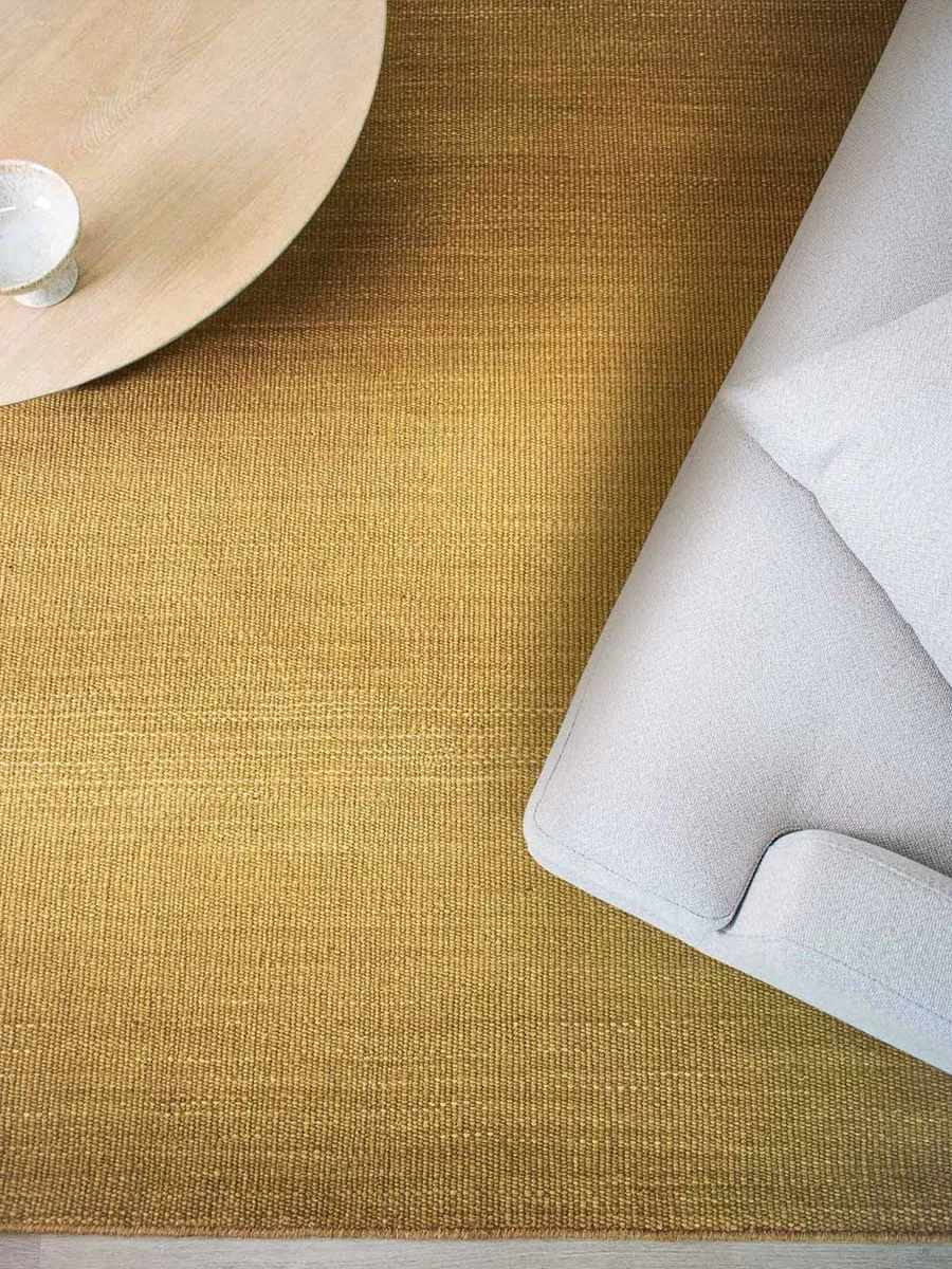 Yarra Rug in Mustard