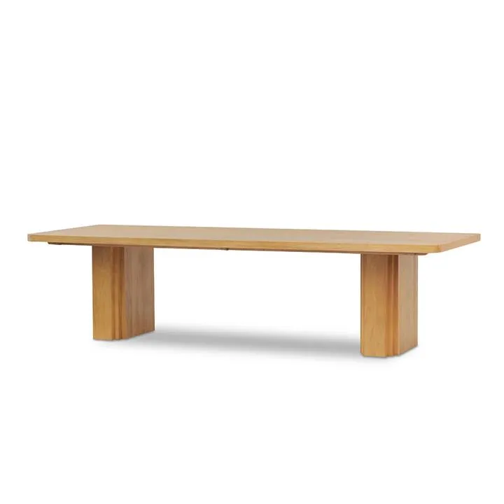 Kathleen 3m Elm Dining Table - Natural by Interior Secrets - AfterPay Available