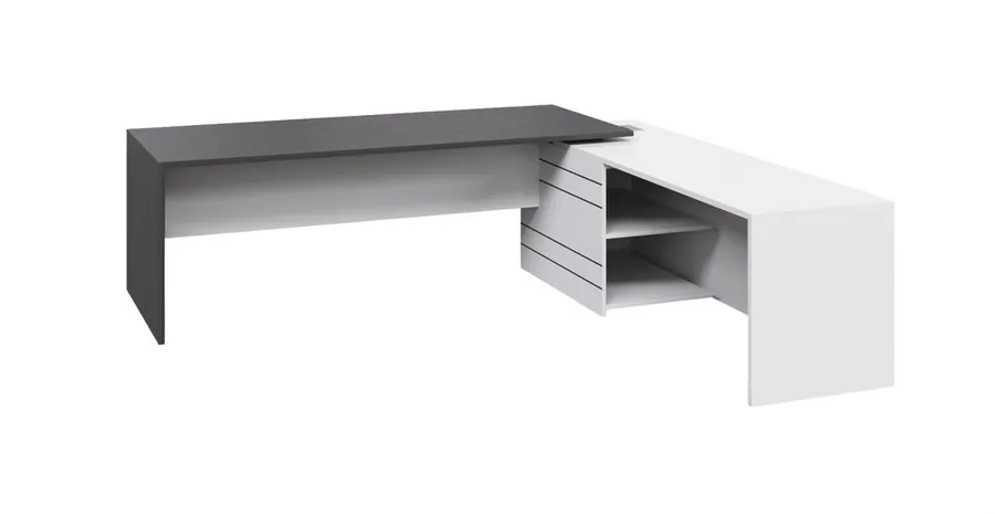 Custom Envoy 1.8m Executive Office Desk - Right Return by Interior Secrets - AfterPay Available