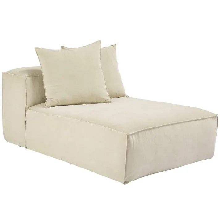 Riley Muse Flax Module Chaise