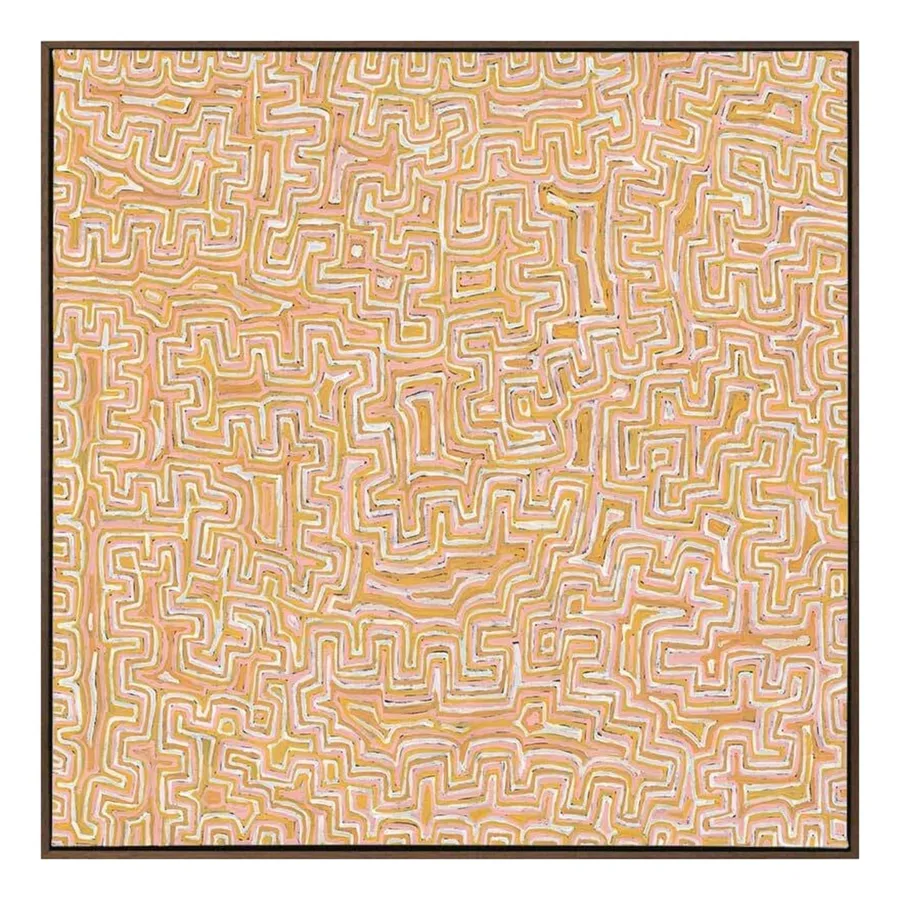 Lukarrara Box Framed Canvas in 123 x 123cm