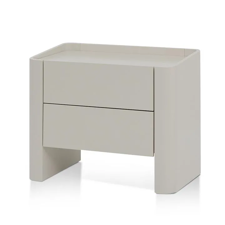 Latonya Bedside Table - Warm Grey by Interior Secrets - AfterPay Available