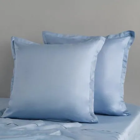 Palazzo Royale Pillowcase Pair - 1000 Thread Count, European, Crisp White - Canningvale