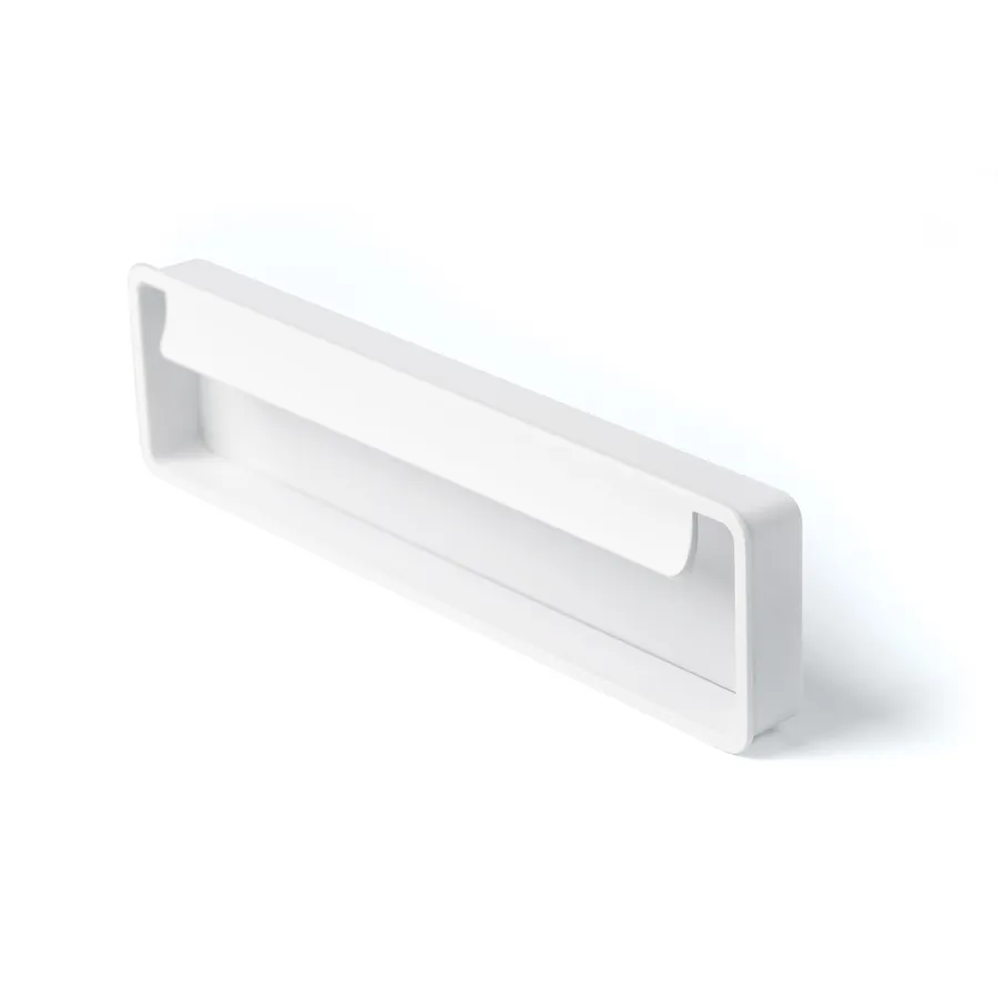 Momo Fold Flush Pull Handle - Matt White