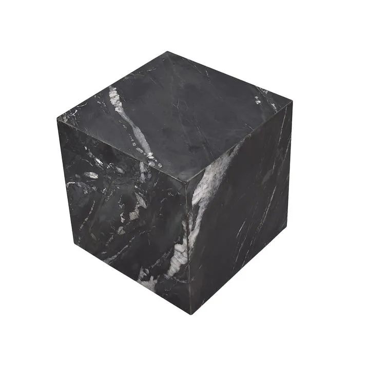 Mars Black Marquino Side Table