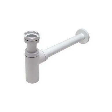 Subway Bottle Trap 40mm | Made From Brass In Matte White By ADP