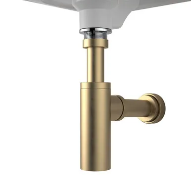 Urbane II Bottle Trap 40mm | Made From Brass/Metal/Brushed Brass By Caroma