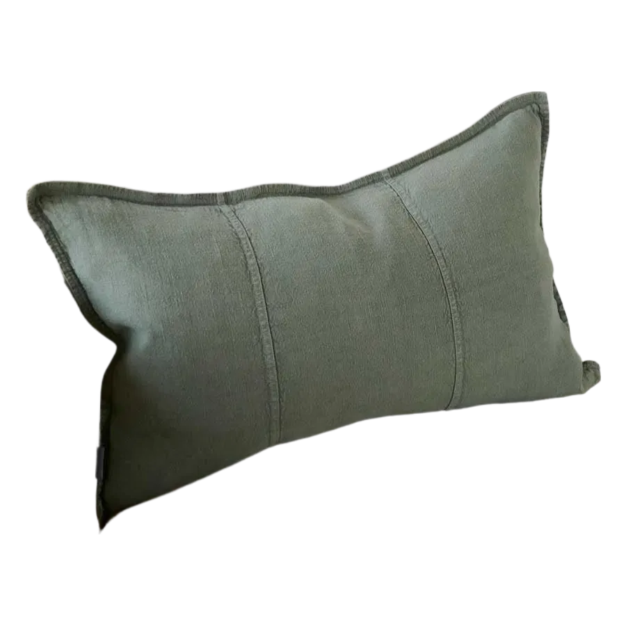 Luca® Linen Cushion - Khaki