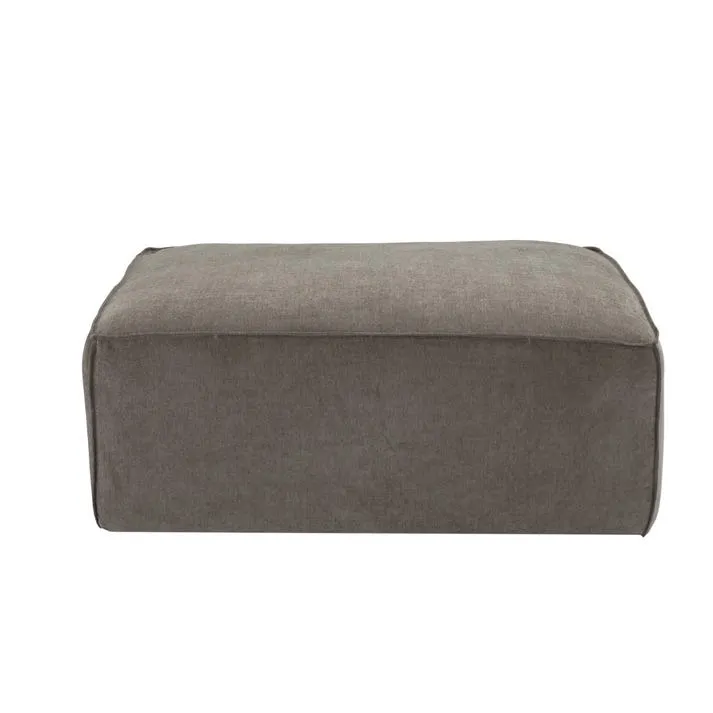 Riley Muse Mink Modular Small Ottoman