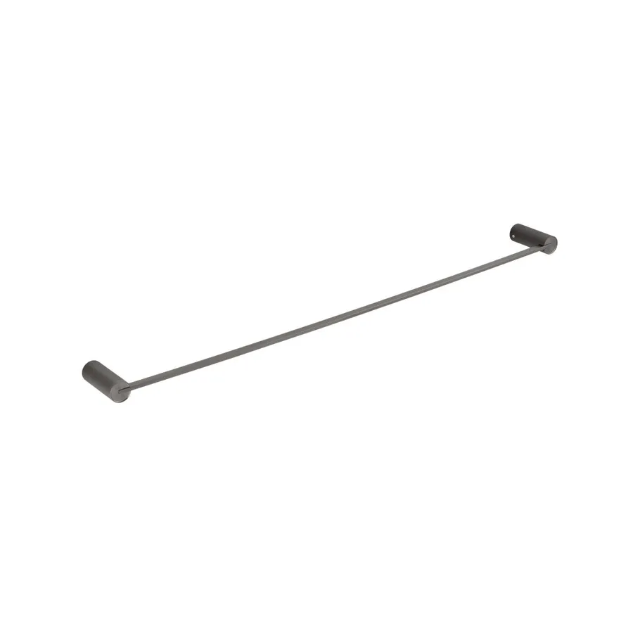 Namika Single Towel Rail - Brushed Gunmetal