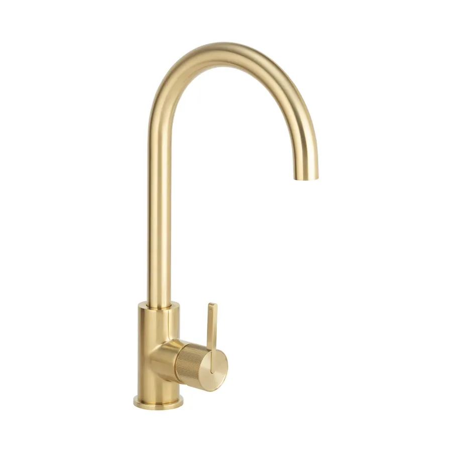 Namika Kitchen Mixer - Brushed Brass