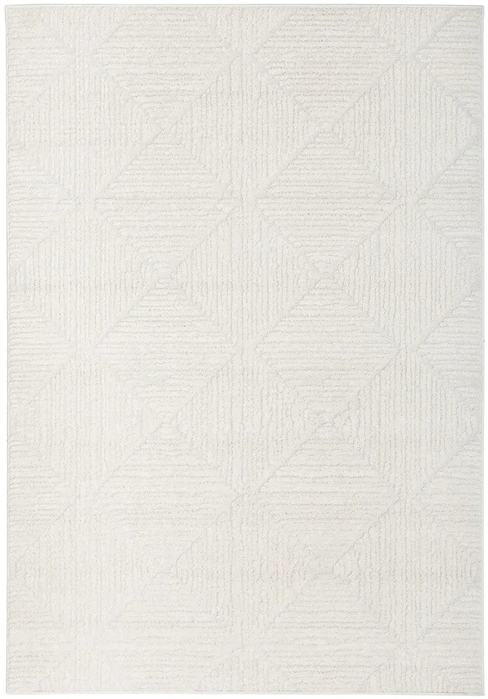 Serenade Shilo White Rug