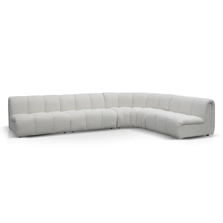 Elias Modular Sofa - Pearl Boucle by Interior Secrets - AfterPay Available