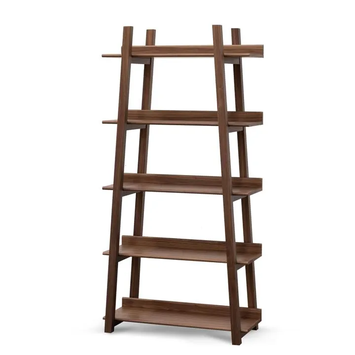 Mayson Bookshelf - Walnut Oak by Interior Secrets - AfterPay Available