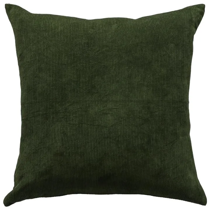 Ollo Kenzo Cotton Corduroy Cushion - Algae by Interior Secrets - AfterPay Available