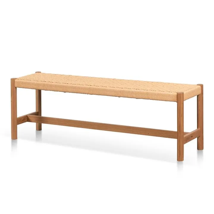 Lua 1.4m Bench - Natural by Interior Secrets - AfterPay Available