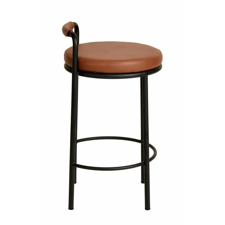 Set of 2 - Karimi 65cm Bar Stool - Brown by Interior Secrets - AfterPay Available