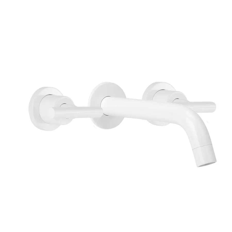 Barre Assembly Taps & Spout Set - White