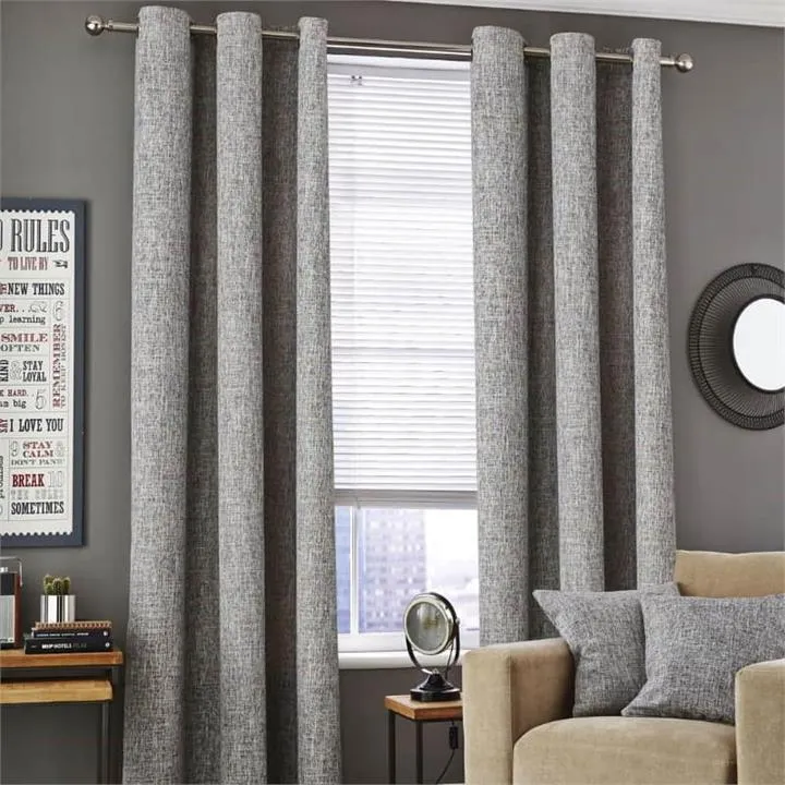 Accessorize Vermont Eyelet Curtain Set