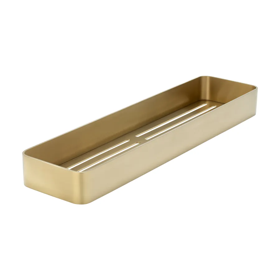 Maya Shower Caddy - Brushed Brass