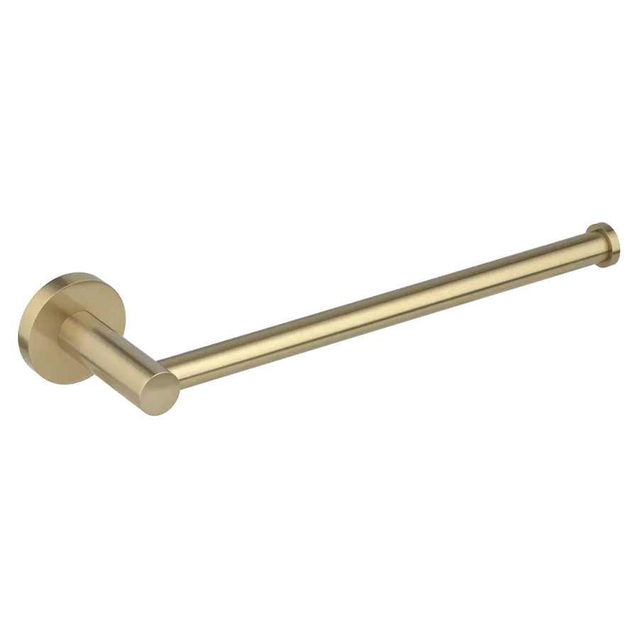 Elysian Hand Towel Holder - Brushed Brass