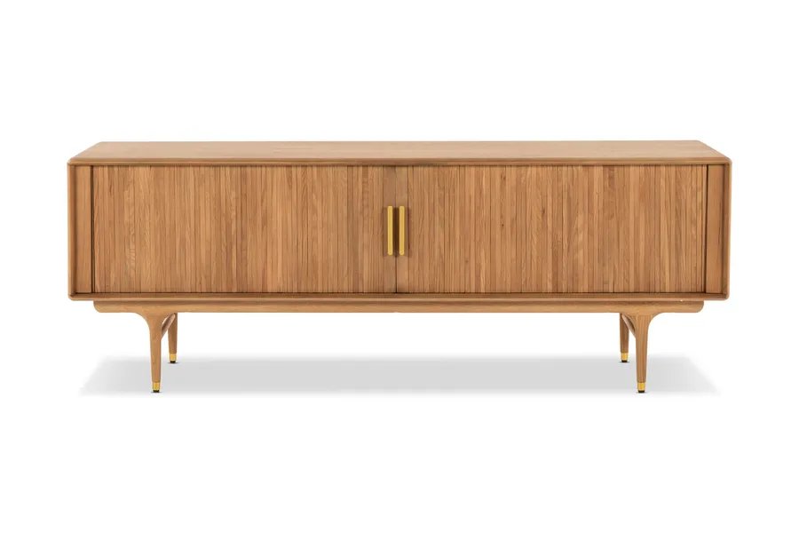 Manhattan 160cm TV Unit, Oak, by Lounge Lovers
