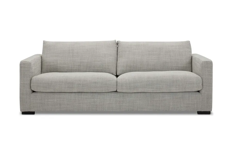Urban Modern Sofa, Light Grey, by Lounge Lovers