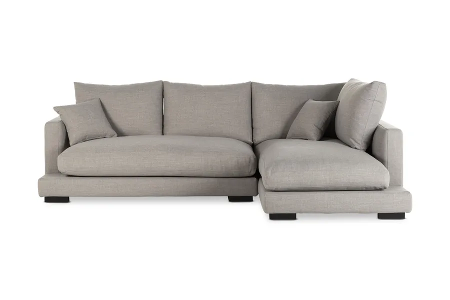 Long Beach Mini Right Corner Sofa, Florence Clay, by Lounge Lovers