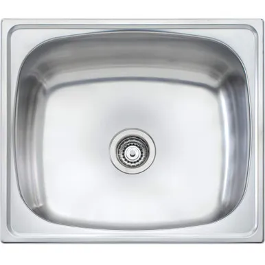 Tub Only Inset Left Tap Hole 70L | Made From Stainless Steel By Oliveri