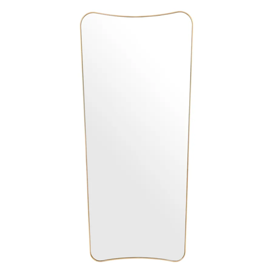 Studio Muse Floor Mirror, Brass