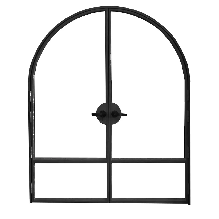 Manhattan Aluminum Double Door Black