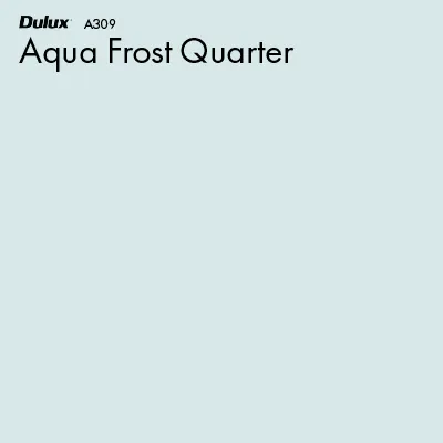 Aqua Frost Quarter