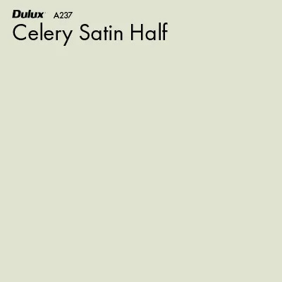 Celery Satin Half