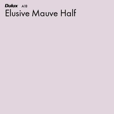 Elusive Mauve Half