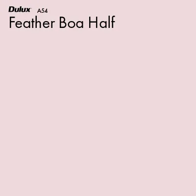 Feather Boa Half
