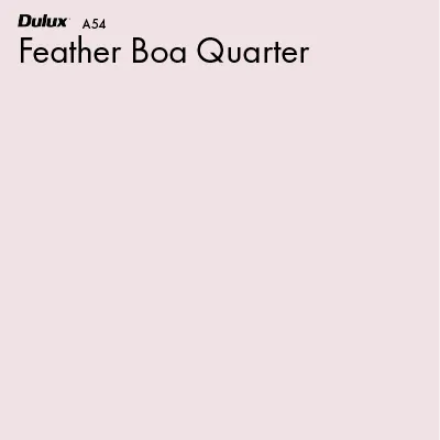 Feather Boa Quarter
