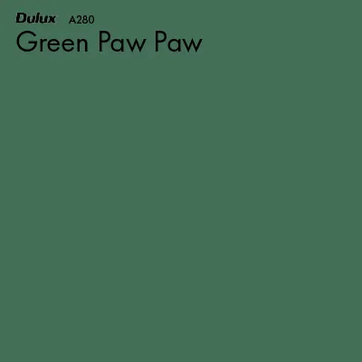 Green Paw Paw