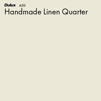 Handmade Linen Quarter