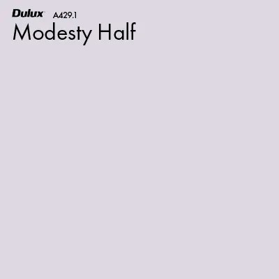 Modesty Half