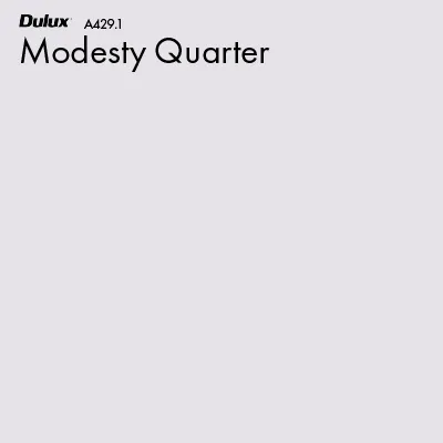 Modesty Quarter