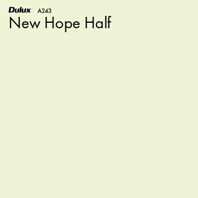 New Hope Half