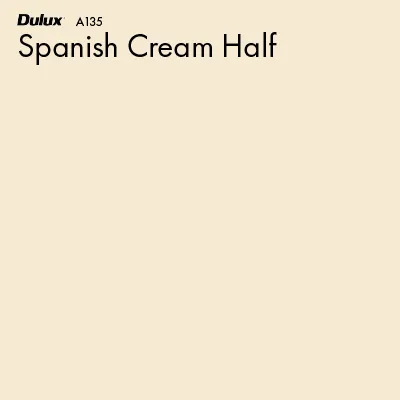 Spanish Cream Half