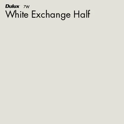 White Exchange Half