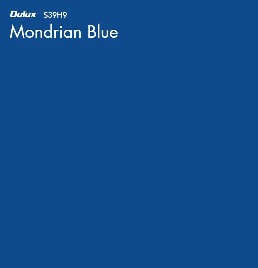 Mondrian Blue