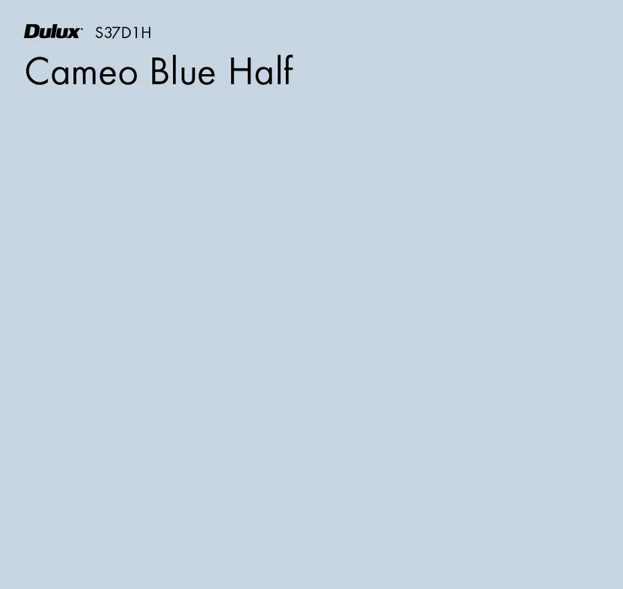 Cameo Blue Half