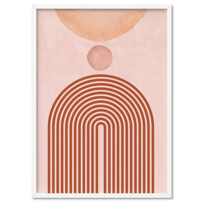 Boho Arches Abstract V - Art Print